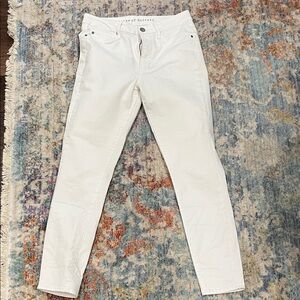 Articles Of Society Women's Crisp White Skinny Jeans
